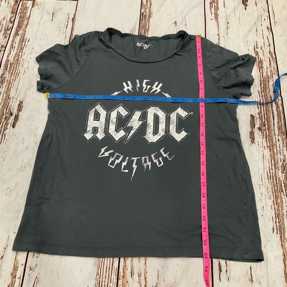 AC/DC HIGH VOLTAGE GREY T SHIRT - Picture 2 of 6